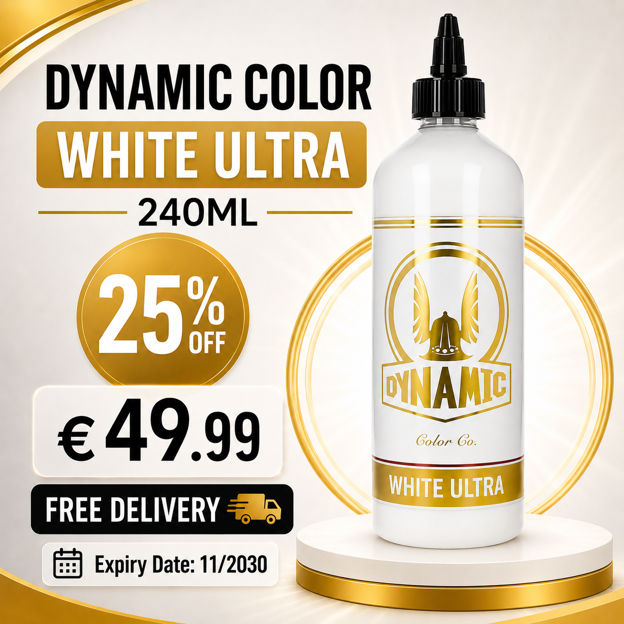 Dynamic white 240ml