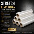 Stretch film roll x152meters