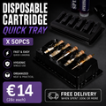 Disposable cartridge Quick tray x50